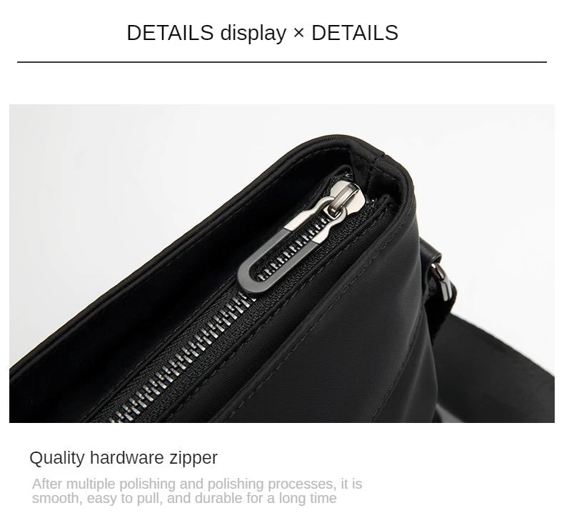 Golf Shoulder Bag Man 2024 New Style Men’s Cross - Body Bag Fashion Canvas Messenger Bag Small Leisure Sports Bag - My Web Bazaar