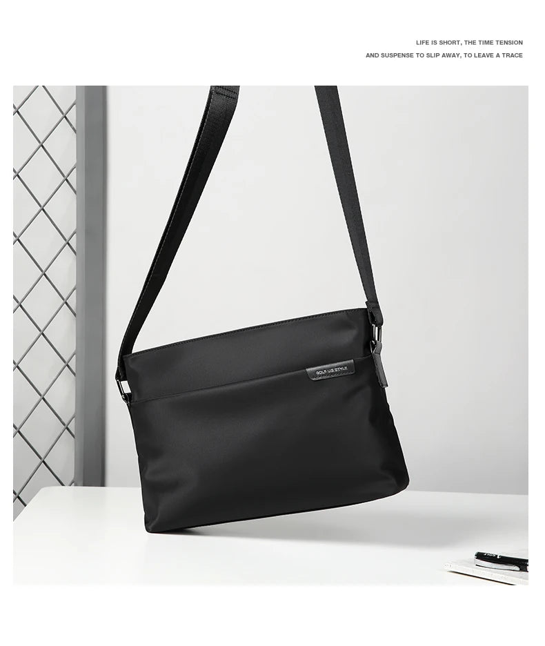 Golf Shoulder Bag Man 2024 New Style Men’s Cross - Body Bag Fashion Canvas Messenger Bag Small Leisure Sports Bag - My Web Bazaar