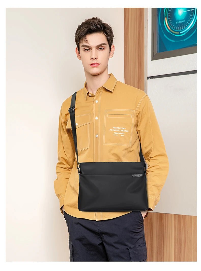 Golf Shoulder Bag Man 2024 New Style Men’s Cross - Body Bag Fashion Canvas Messenger Bag Small Leisure Sports Bag - My Web Bazaar