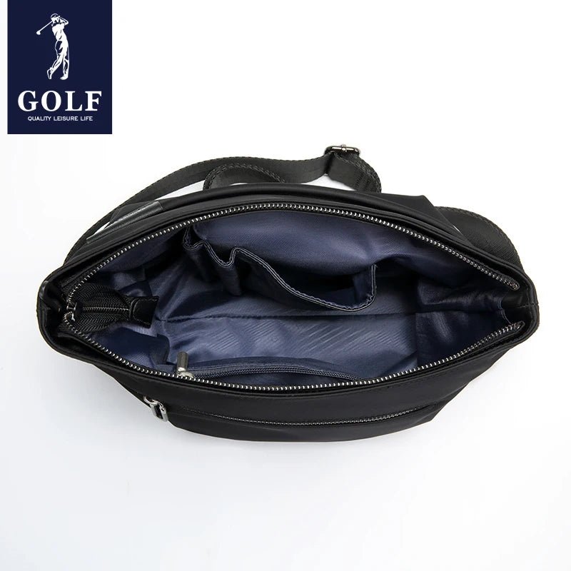 Golf Shoulder Bag Man 2024 New Style Men’s Cross - Body Bag Fashion Canvas Messenger Bag Small Leisure Sports Bag - My Web Bazaar