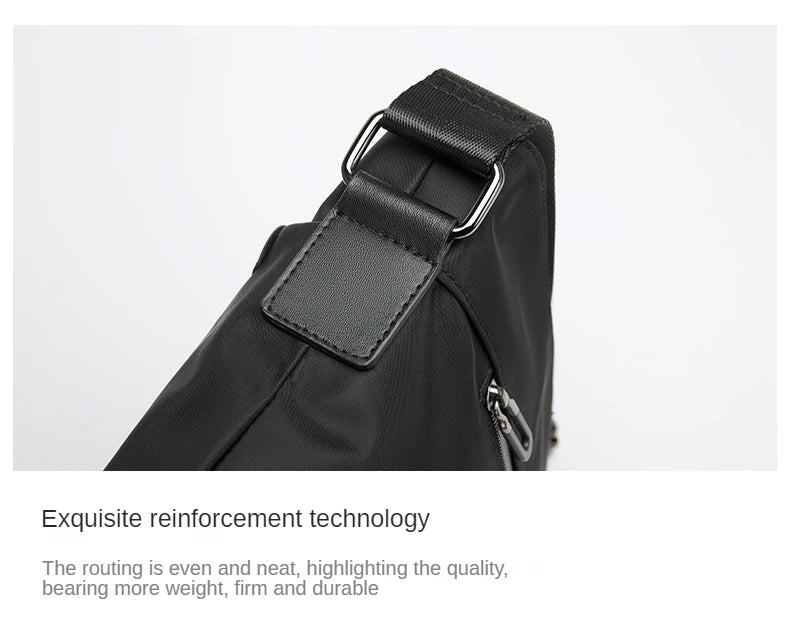 Golf Shoulder Bag Man 2024 New Style Men’s Cross - Body Bag Fashion Canvas Messenger Bag Small Leisure Sports Bag - My Web Bazaar