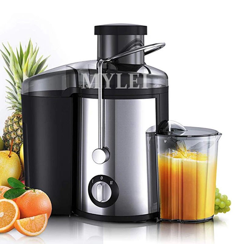 Juicer Machine Orange Juicer Big Mouth for Whole Fruits and Vegetable Juice Extractor with 2 Speeds Easy to Clean - My Web Bazaar