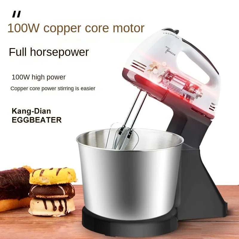 Kitchen Stand Food Mixer | 7 Speed Electric Blender for Baking - My Web Bazaar