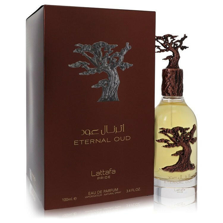 Lattafa Eternal Oud Pride Eau De Parfum Spray Unisex 3.4 oz - My Web Bazaar