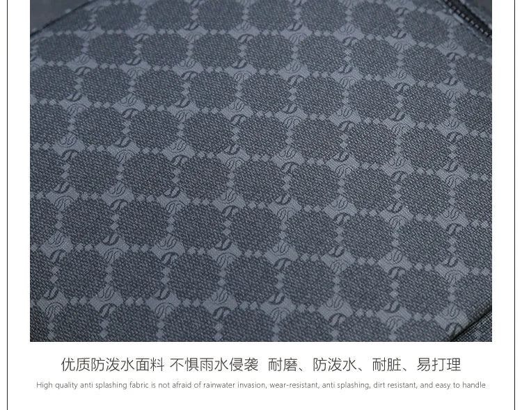 Luxury Brand PU Leather Shoulder Bag For Men Business Crossbody High Quality Casual Small Flap Messenger IPAD - My Web Bazaar