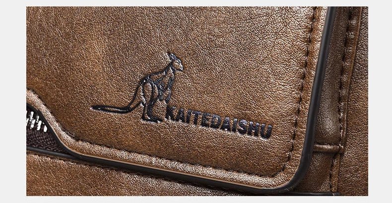 Luxury Brand Vintage Messenger Men Leather Shoulder Small Crossbody Bag Male Side Bag Office Business Handbag - My Web Bazaar