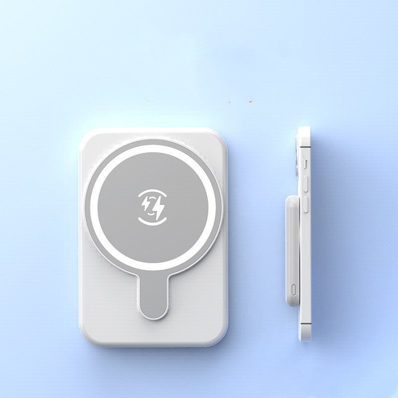 Mini Fast Charging Magnetic Wireless Power Bank | 5000mAh Portable Charger with LED Display - My Web Bazaar