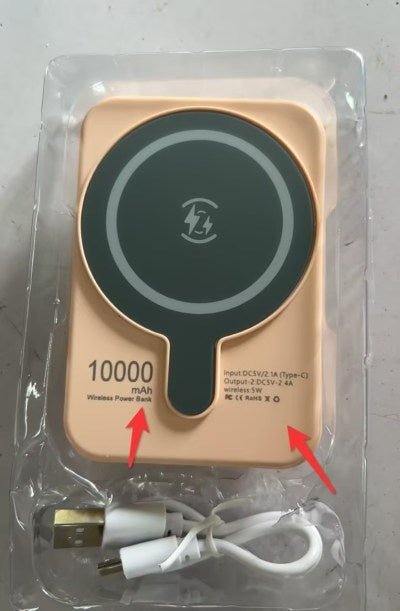 Mini Fast Charging Magnetic Wireless Power Bank | 5000mAh Portable Charger with LED Display - My Web Bazaar