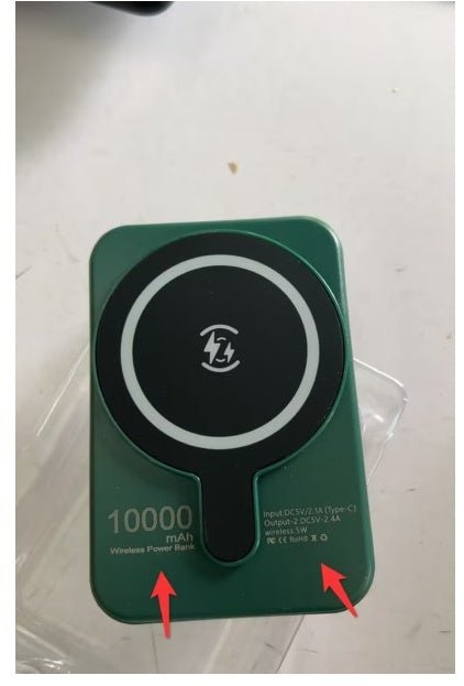 Mini Fast Charging Magnetic Wireless Power Bank | 5000mAh Portable Charger with LED Display - My Web Bazaar