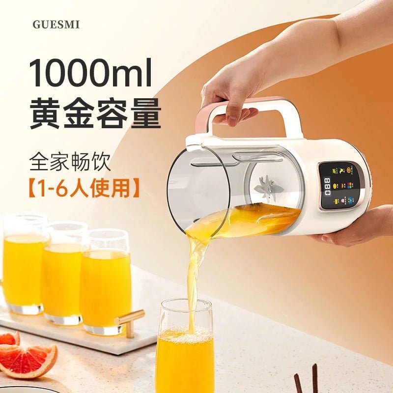 Mini Portable Blender | Wall Breaking Soy Milk Maker 220V - My Web Bazaar