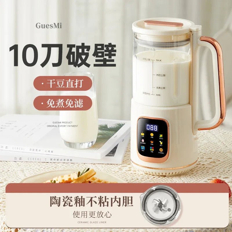 Mini Portable Blender | Wall Breaking Soy Milk Maker 220V - My Web Bazaar
