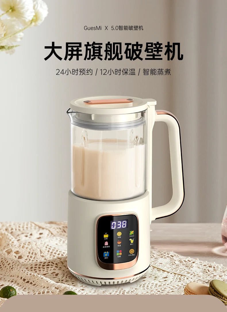 Mini Portable Blender | Wall Breaking Soy Milk Maker 220V - My Web Bazaar
