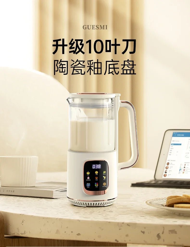 Mini Portable Blender | Wall Breaking Soy Milk Maker 220V - My Web Bazaar