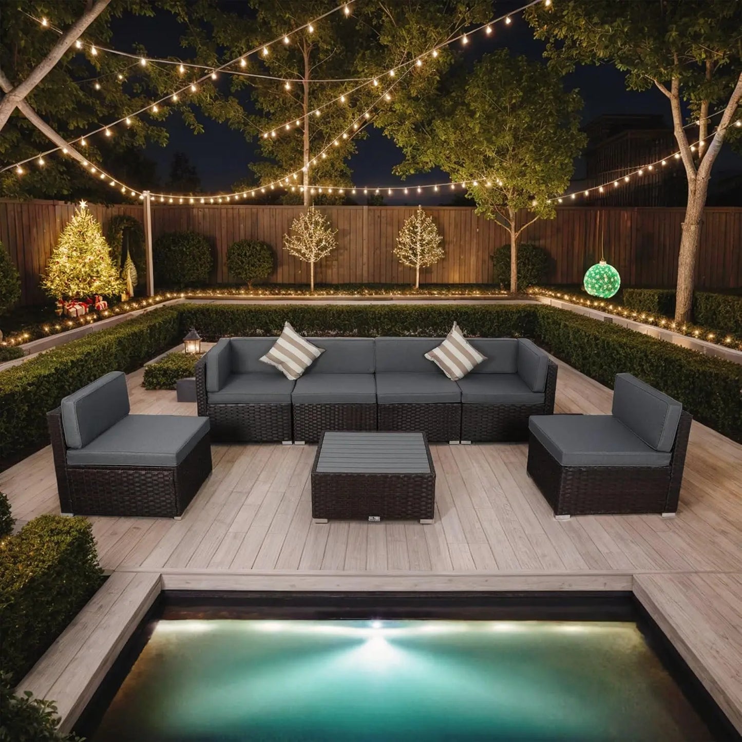 comfortable outdoor rattan furniture