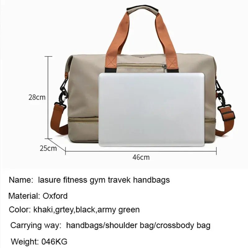 On - the - Go Gym Case | Spacious, Durable Travel Gym Bag - My Web Bazaar