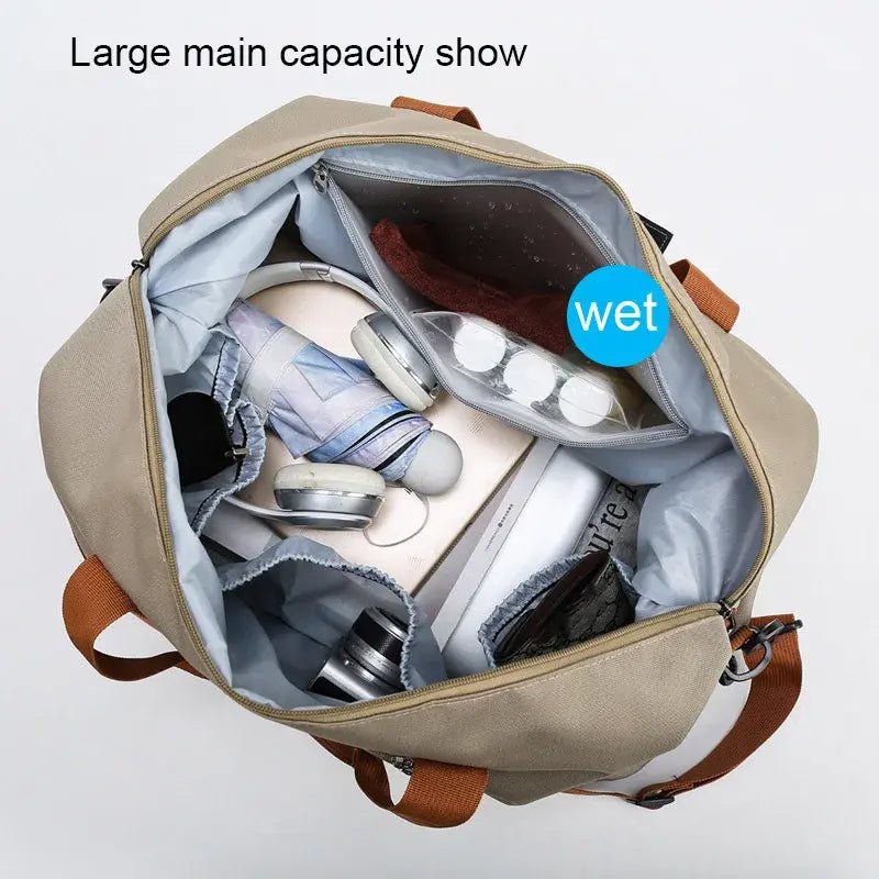 On - the - Go Gym Case | Spacious, Durable Travel Gym Bag - My Web Bazaar