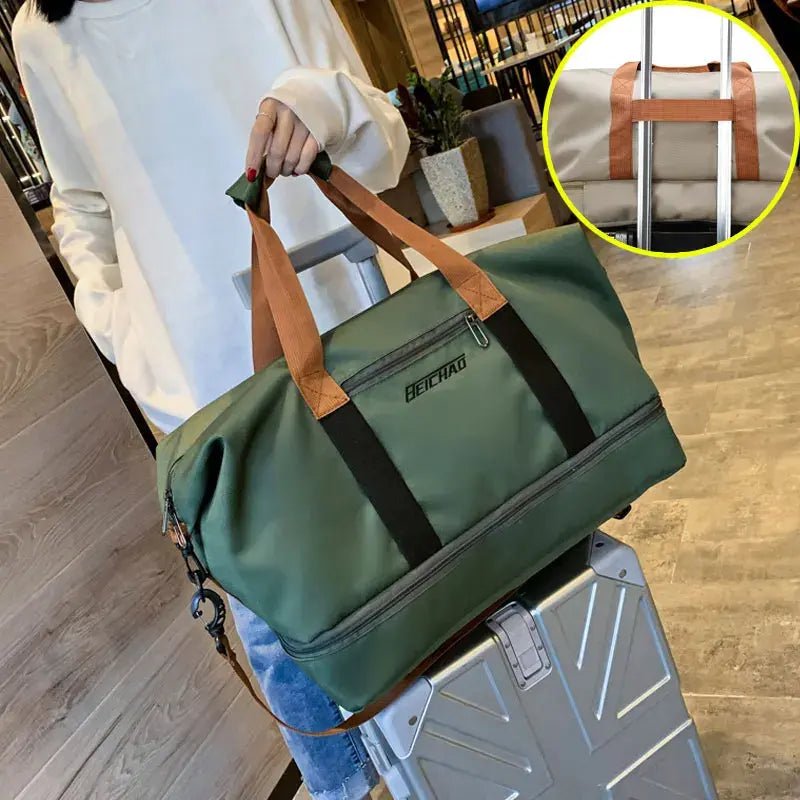 On - the - Go Gym Case | Spacious, Durable Travel Gym Bag - My Web Bazaar