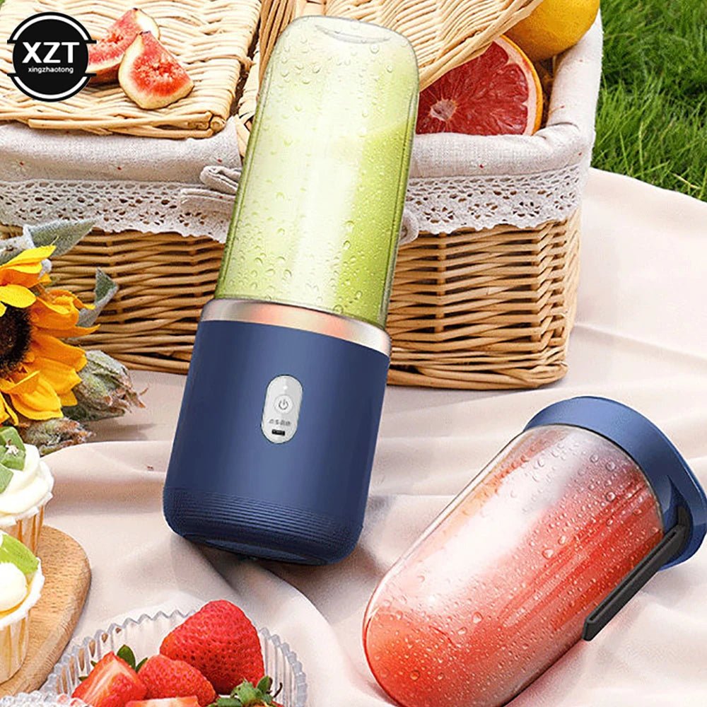 Portable 400ml Electric Fruit Juicer | USB Charging Blender - My Web Bazaar