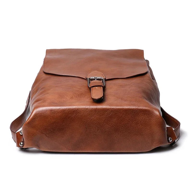 Real Leather Vintage Women Backpack | High Quality Travel Bag - My Web Bazaar