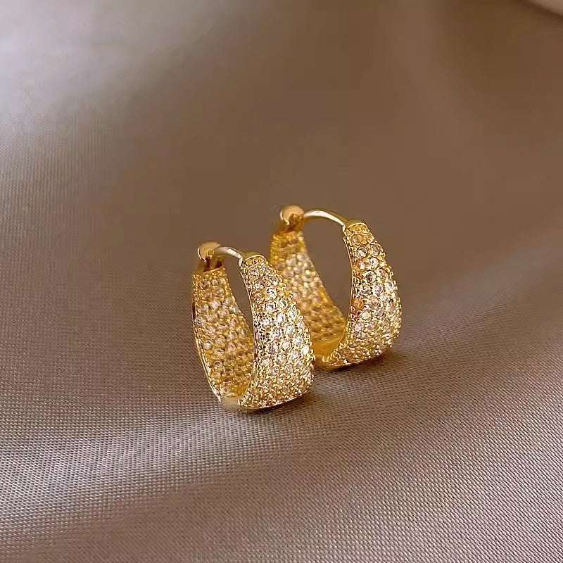Retro Two - Tone Geometric Ring | Stylish Engraved Design - My Web Bazaar