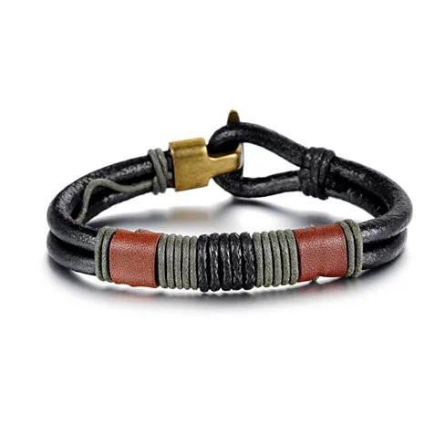 RODEO Olive Genuine Leather Bracelet | Unique Stylish Accessory - My Web Bazaar
