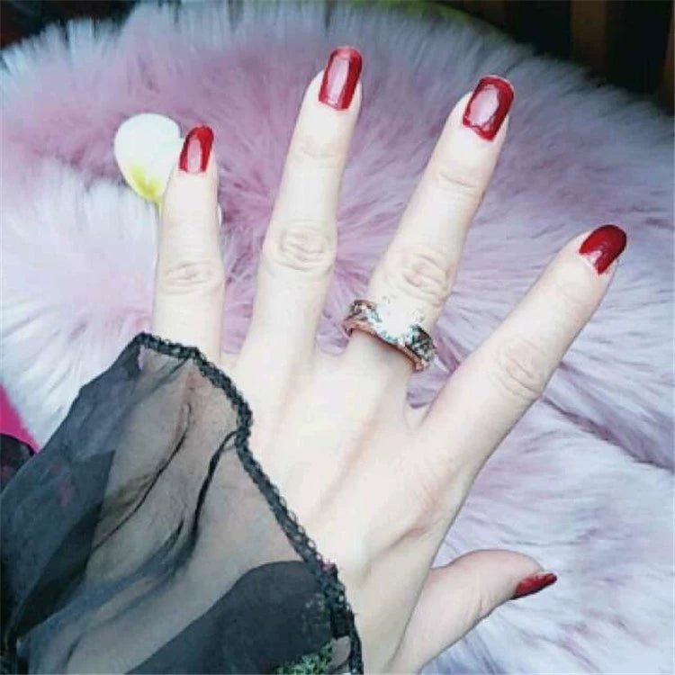 Stunning 925 Sterling Silver Diamond Ring | Retro Luxe Design - My Web Bazaar