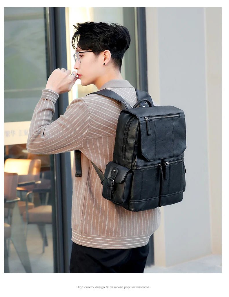 Stylish Leather Handbag | Spacious & Sleek Everyday Accessory - My Web Bazaar