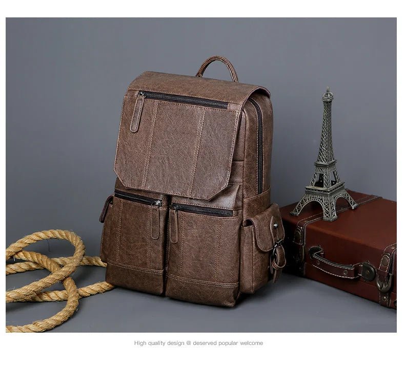 Stylish Leather Handbag | Spacious & Sleek Everyday Accessory - My Web Bazaar