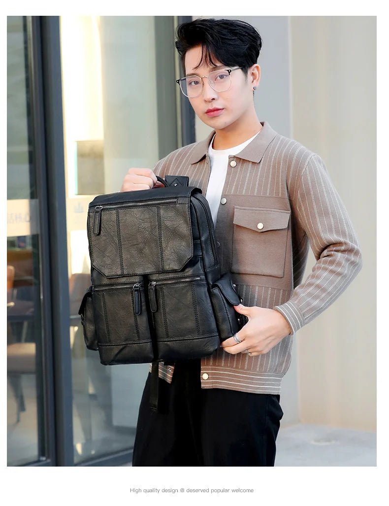 Stylish Leather Handbag | Spacious & Sleek Everyday Accessory - My Web Bazaar