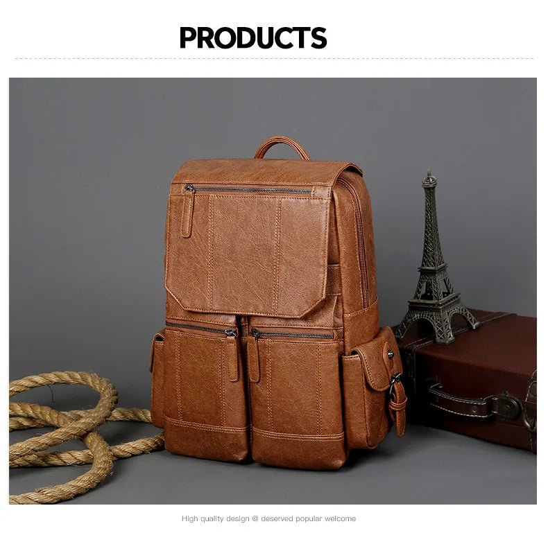 Stylish Leather Handbag | Spacious & Sleek Everyday Accessory - My Web Bazaar
