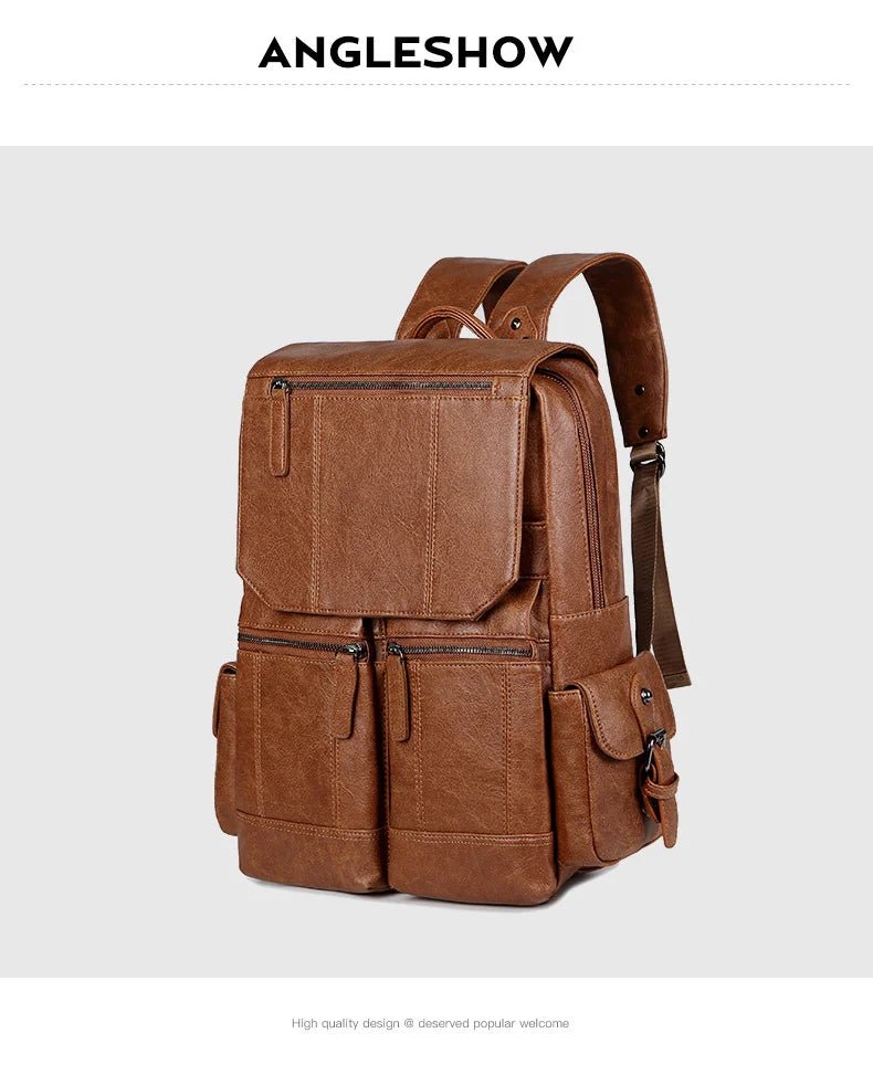 Stylish Leather Handbag | Spacious & Sleek Everyday Accessory - My Web Bazaar