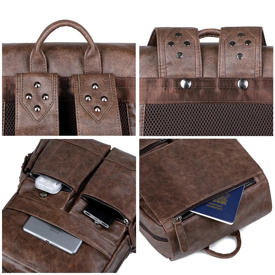 Stylish Leather Handbag | Spacious & Sleek Everyday Accessory - My Web Bazaar
