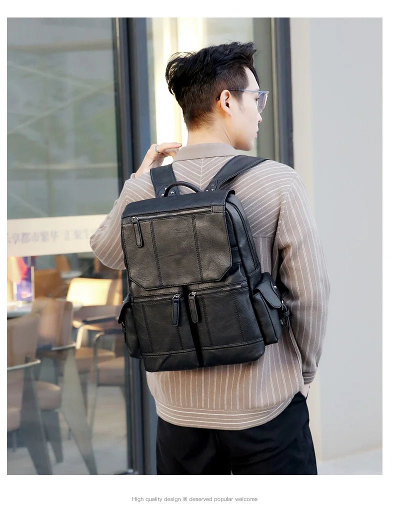 Stylish Leather Handbag | Spacious & Sleek Everyday Accessory - My Web Bazaar