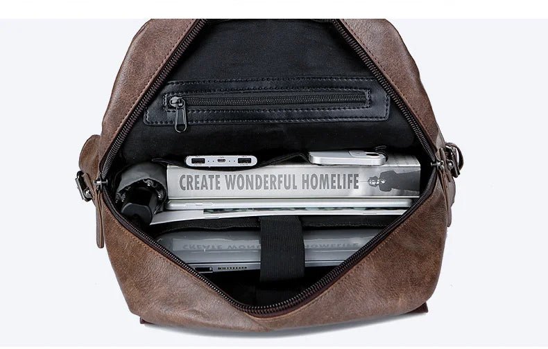Stylish Leather Handbag | Spacious & Sleek Everyday Accessory - My Web Bazaar