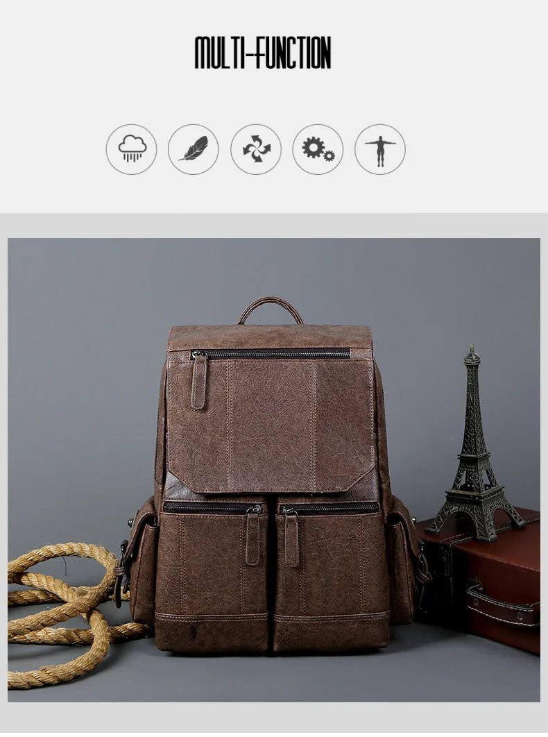 Stylish Leather Handbag | Spacious & Sleek Everyday Accessory - My Web Bazaar