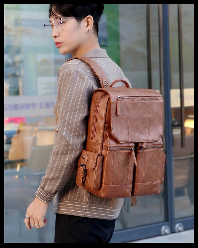 Stylish Leather Handbag | Spacious & Sleek Everyday Accessory - My Web Bazaar