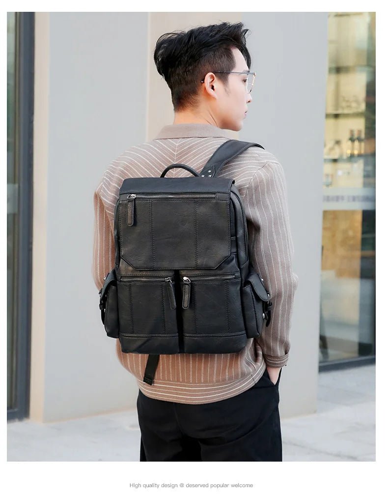 Stylish Leather Handbag | Spacious & Sleek Everyday Accessory - My Web Bazaar