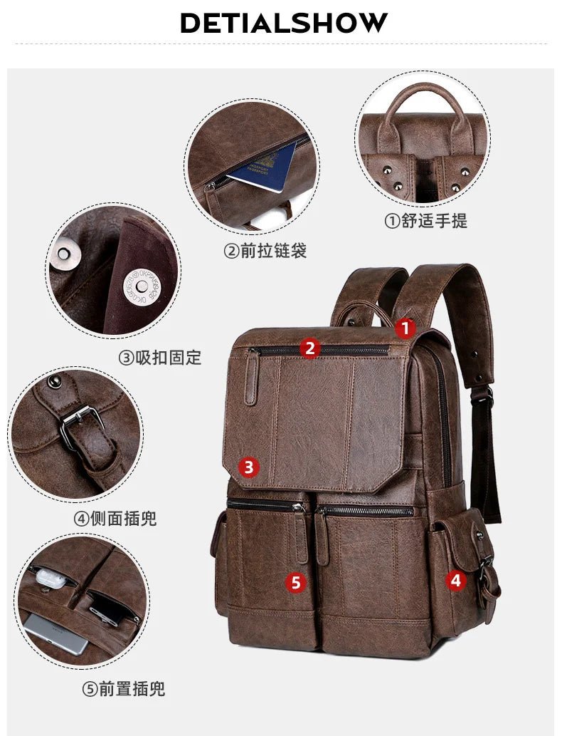 Stylish Leather Handbag | Spacious & Sleek Everyday Accessory - My Web Bazaar