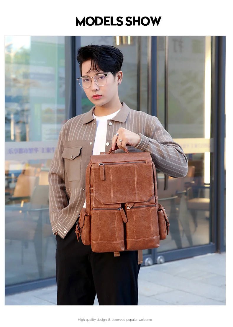 Stylish Leather Handbag | Spacious & Sleek Everyday Accessory - My Web Bazaar