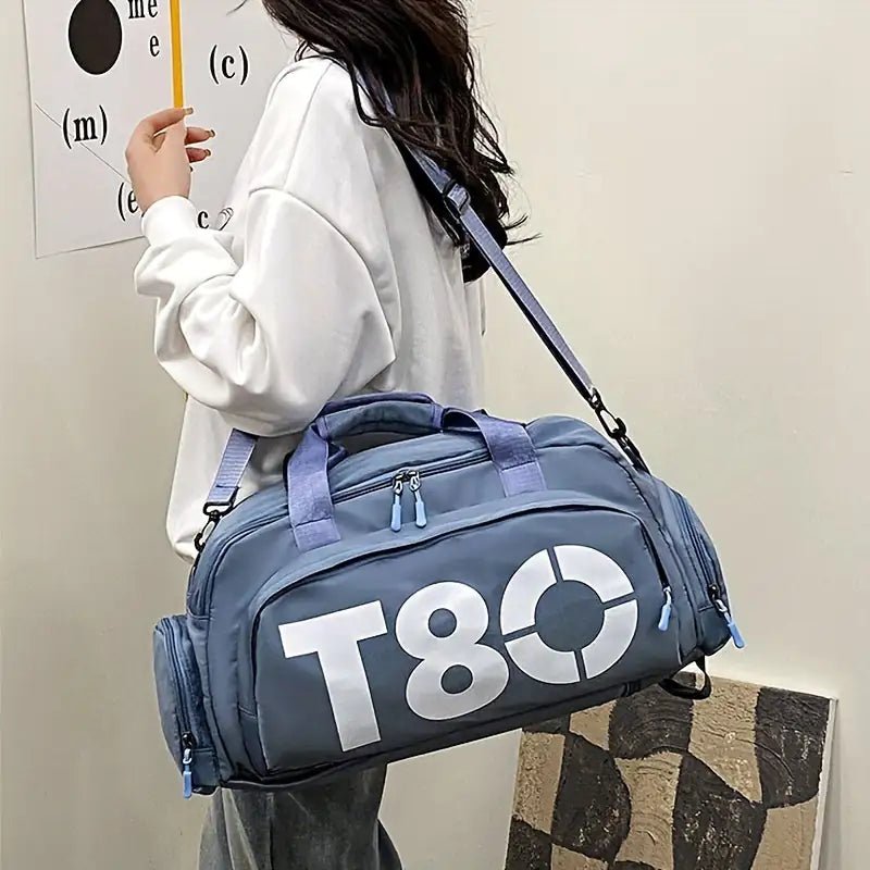 Stylish Portable Gym Bag | Durable Design & Spacious Compartments - My Web Bazaar