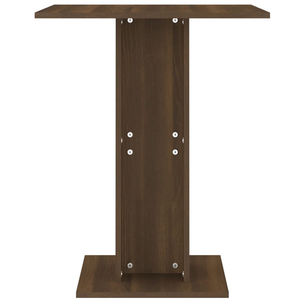 Stylish vidaXL Bistro Table | Elegant Brown Oak Design - My Web Bazaar