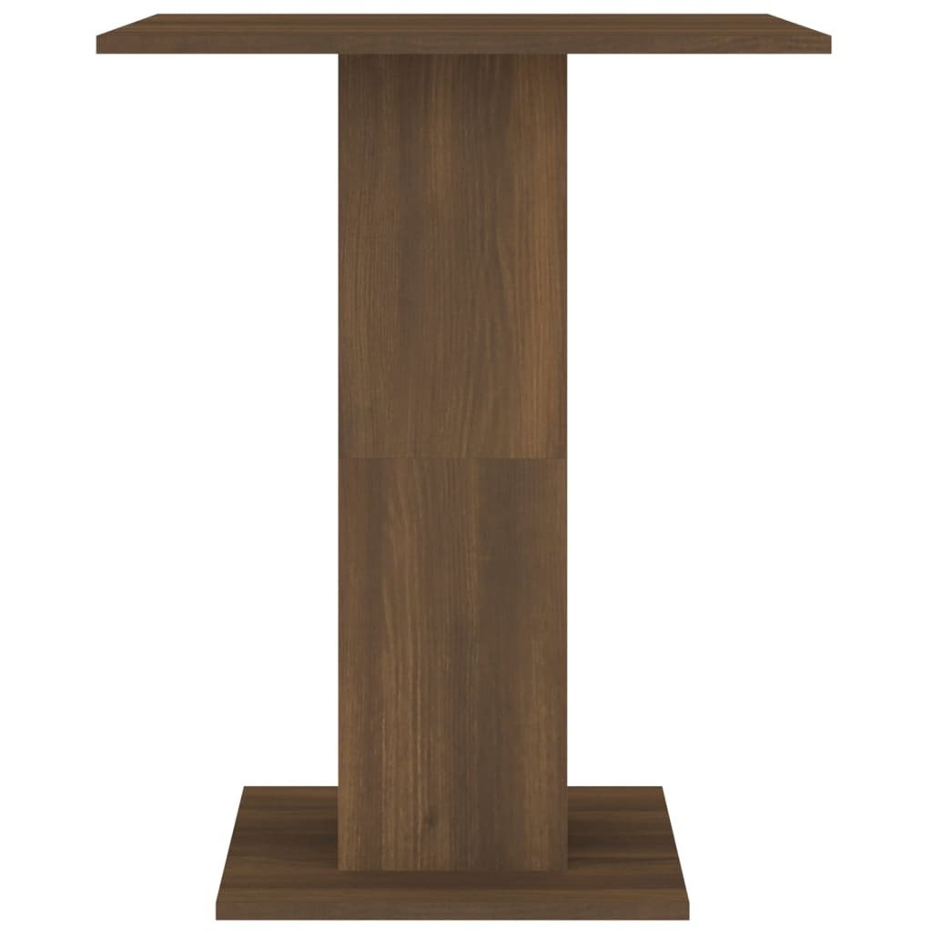 Stylish vidaXL Bistro Table | Elegant Brown Oak Design - My Web Bazaar