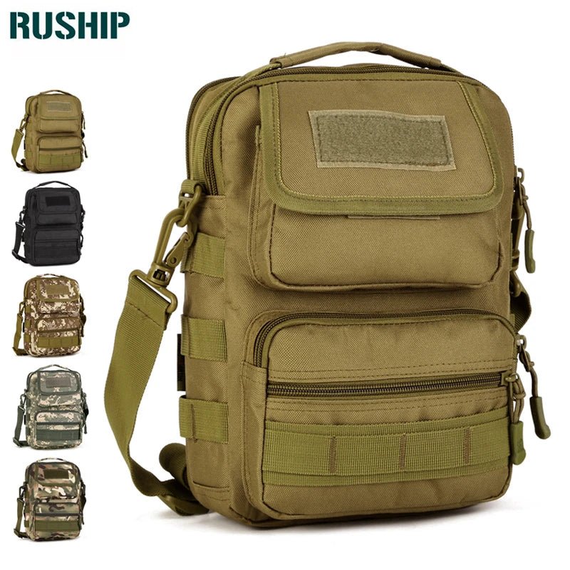 Tactical Hunting Military Messenger Bag | Waterproof Nylon Gear - My Web Bazaar