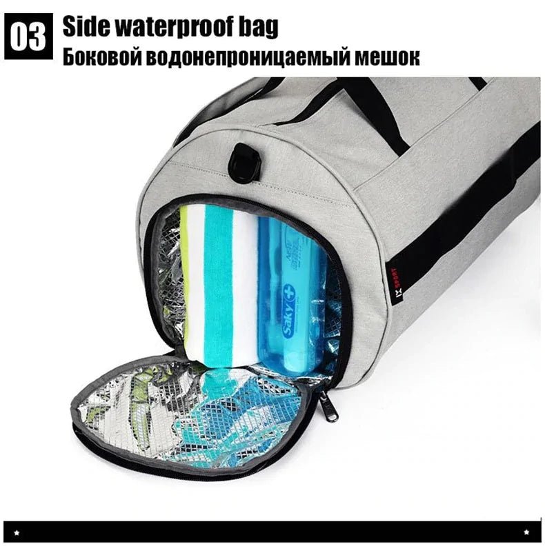Versatile Unisex Gym Bag | Durable Design for All Essentials - My Web Bazaar