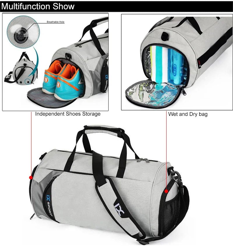 Versatile Unisex Gym Bag | Durable Design for All Essentials - My Web Bazaar