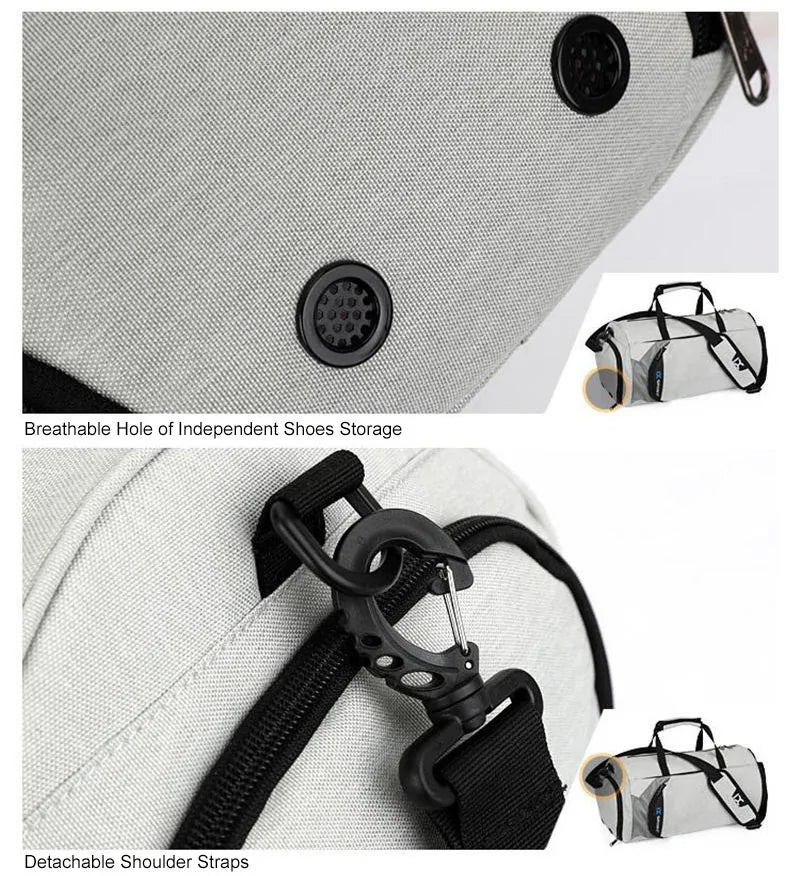 Versatile Unisex Gym Bag | Durable Design for All Essentials - My Web Bazaar