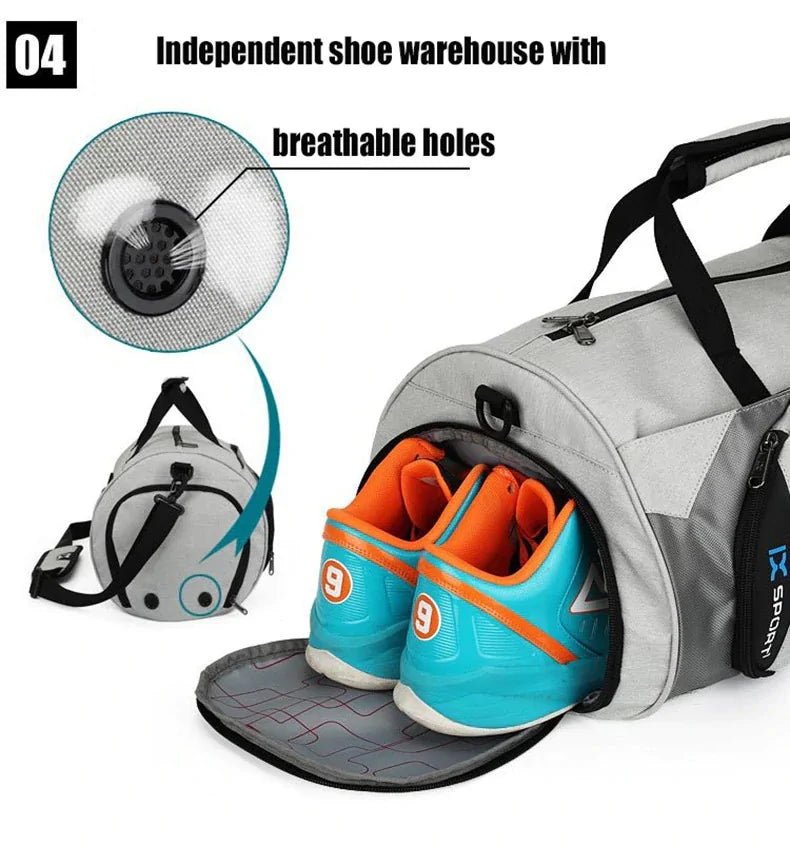 Versatile Unisex Gym Bag | Durable Design for All Essentials - My Web Bazaar