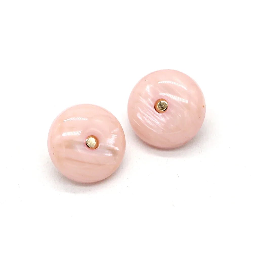 Vibrant Pearl Buttons | HENGC 20Pcs Colorful Shank Designs - My Web Bazaar