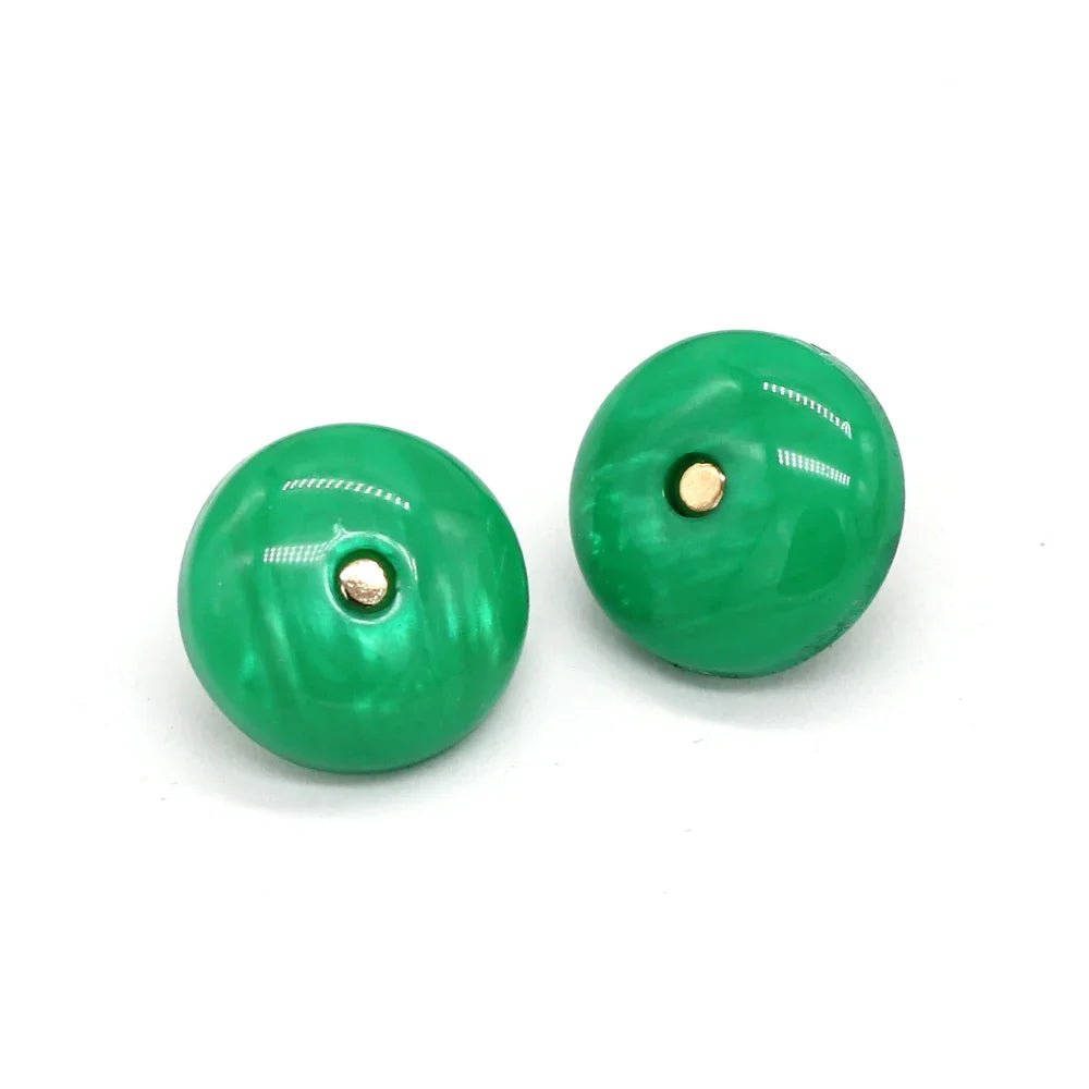 Vibrant Pearl Buttons | HENGC 20Pcs Colorful Shank Designs - My Web Bazaar