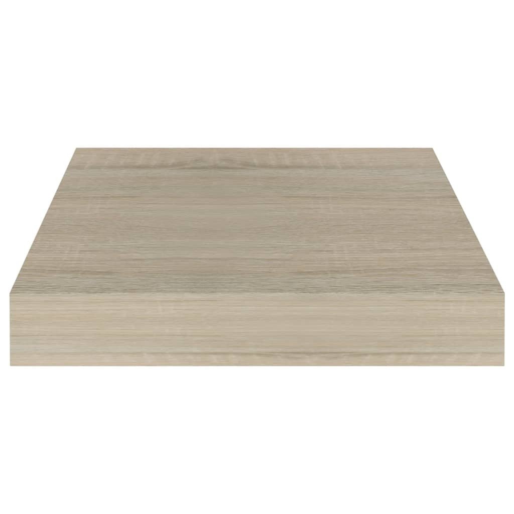vidaXL Floating Wall Shelves 4 pcs Oak MDF | Elegant Storage Solution - My Web Bazaar